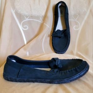 *UGG black flat/loafers sz. 8.5